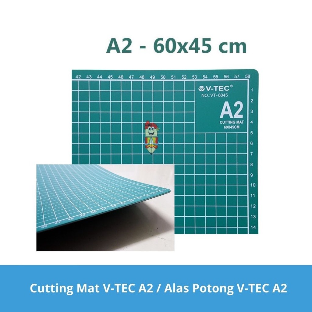 

Cutting Mat V-TEC A2 / Alas Potong V-TEC A2
