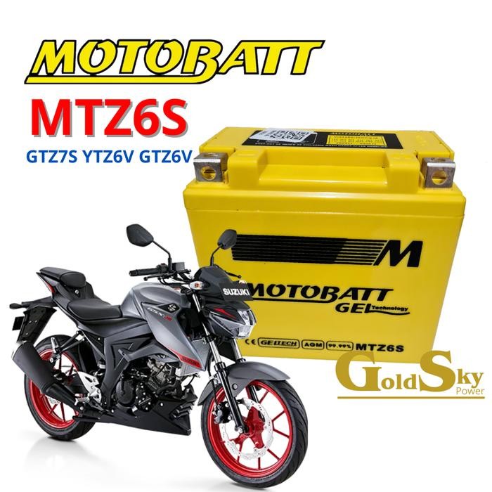 Aki Kering Motor Suzuki GSX R150 GSX S150 MTZ6S MOTOBATT