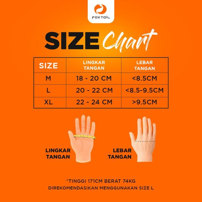 Foxtail Riding Tribe V2 Full Gloves Carbon Fiber Shell Sarung Tangan Motor Glove RidingTribe