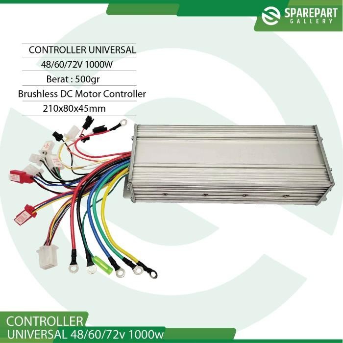 ZSCW- Controller universal bldc 48/60/72v 1000w