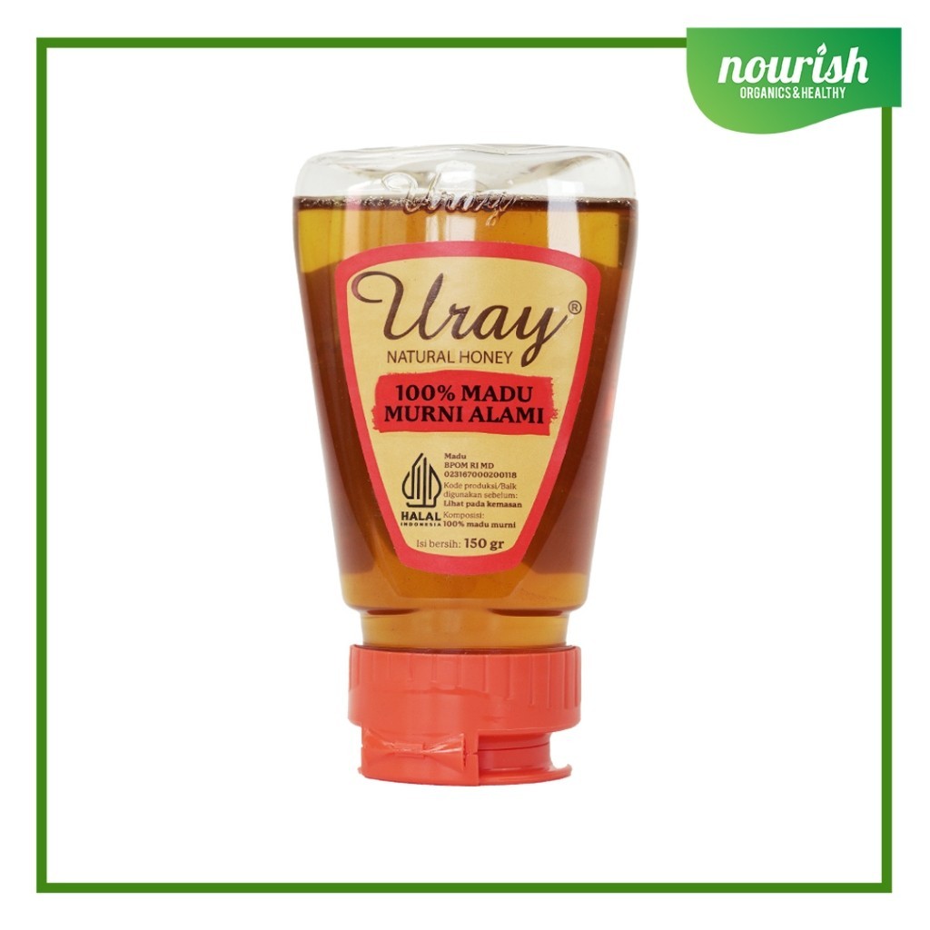 

Madu Uray Natural Honey Squeeze / HALAL/ BPOM 150gr