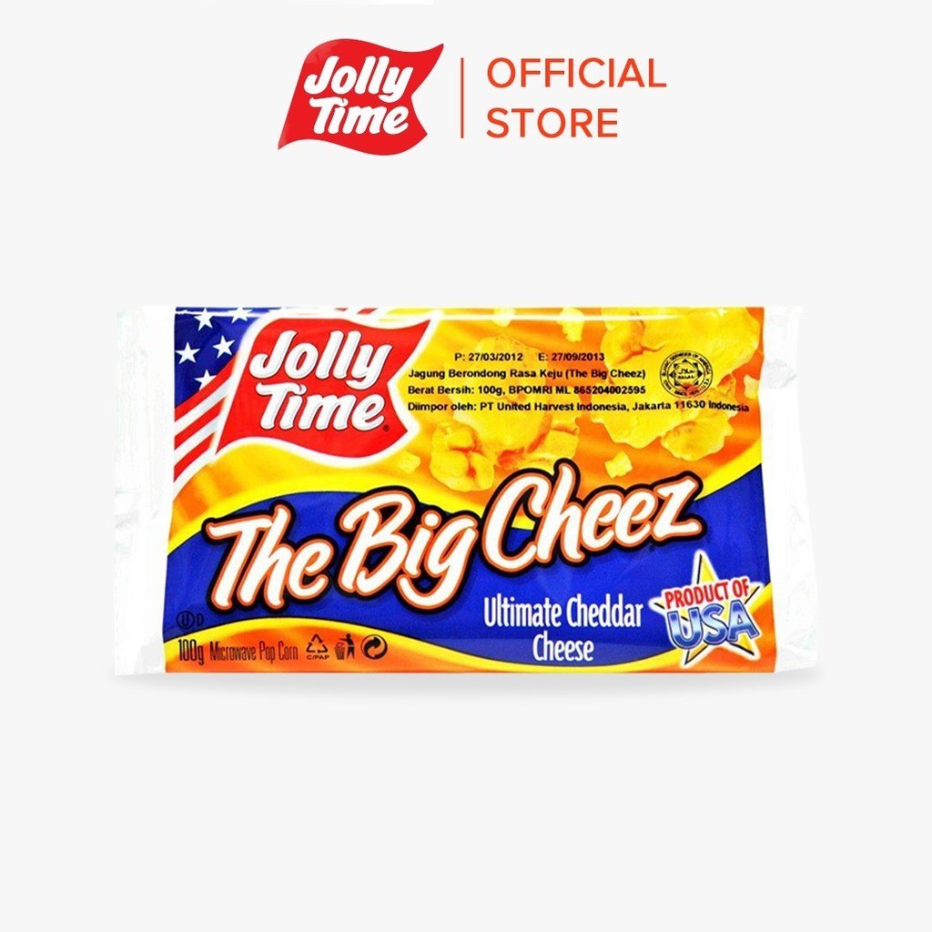 

Jolly Time Mircowave Popcorn - The Big Cheez Product Of USA