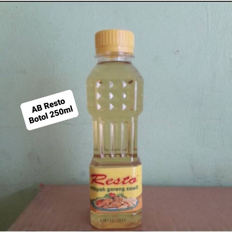 

Minyak Goreng Resto Botol 250ml harga satuan