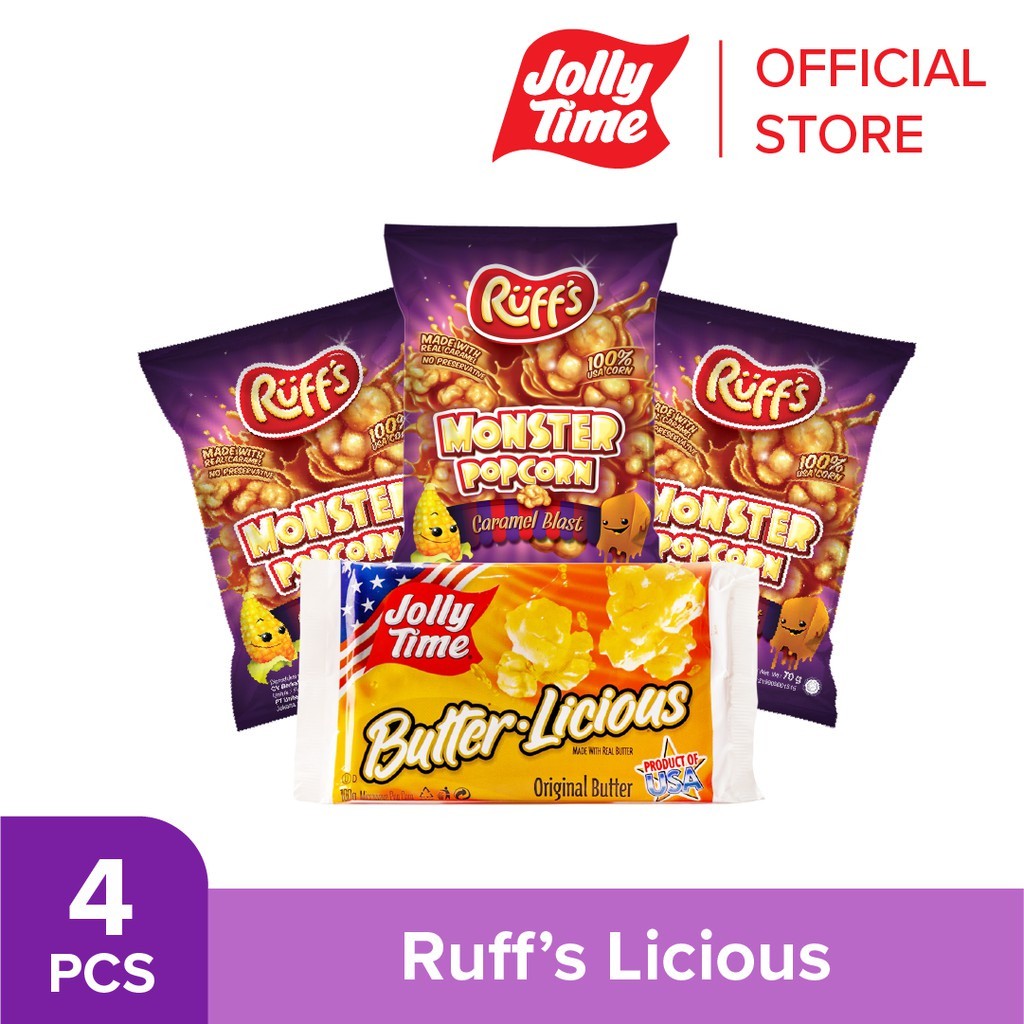 

Paket Ruff's Licious Popcorn