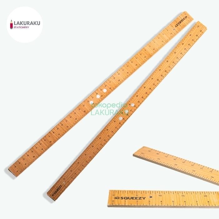 

Ready JT PENGGARIS KAYU PANJANG 100 CM / 1 METER PAPAN TULIS WHITEBOARD KAPUR