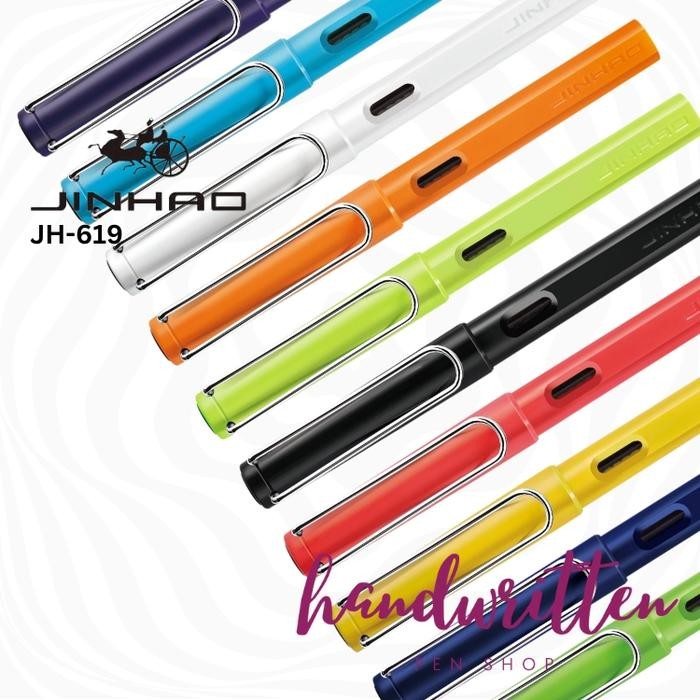 

Ready JT JINHAO Typ 619 Cartridge & Converter Fountain Pen / Pena JINHAO 619
