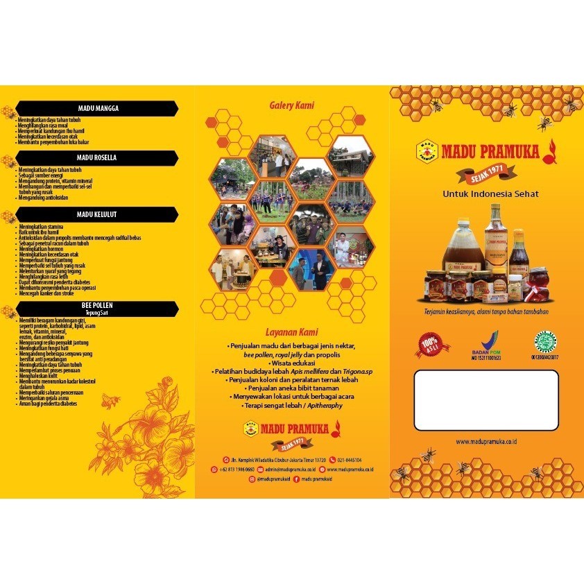 

Madu Pramuka Multiflora 130ml