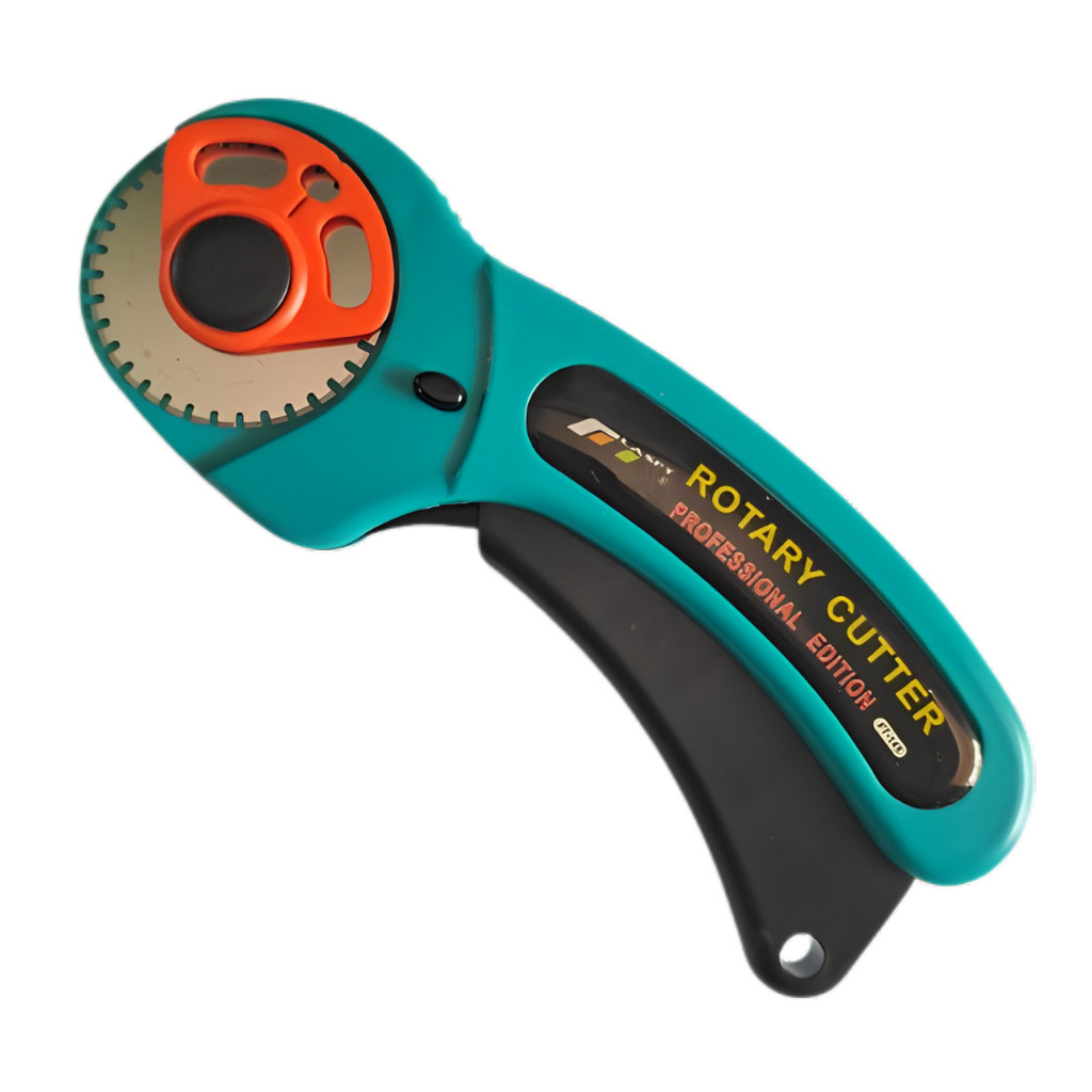 

PEMOTONG PUTAR PERFORASI 45mm Alat Pembuat Tanda Sobek Kupon Nota Rotary Cutter Kertas Putus-Putus