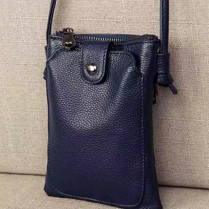 BEST SELLER Tas Selempang Mini Kulit Wanita Selempang Hp Kekinian 2022 Kulit PU Polos