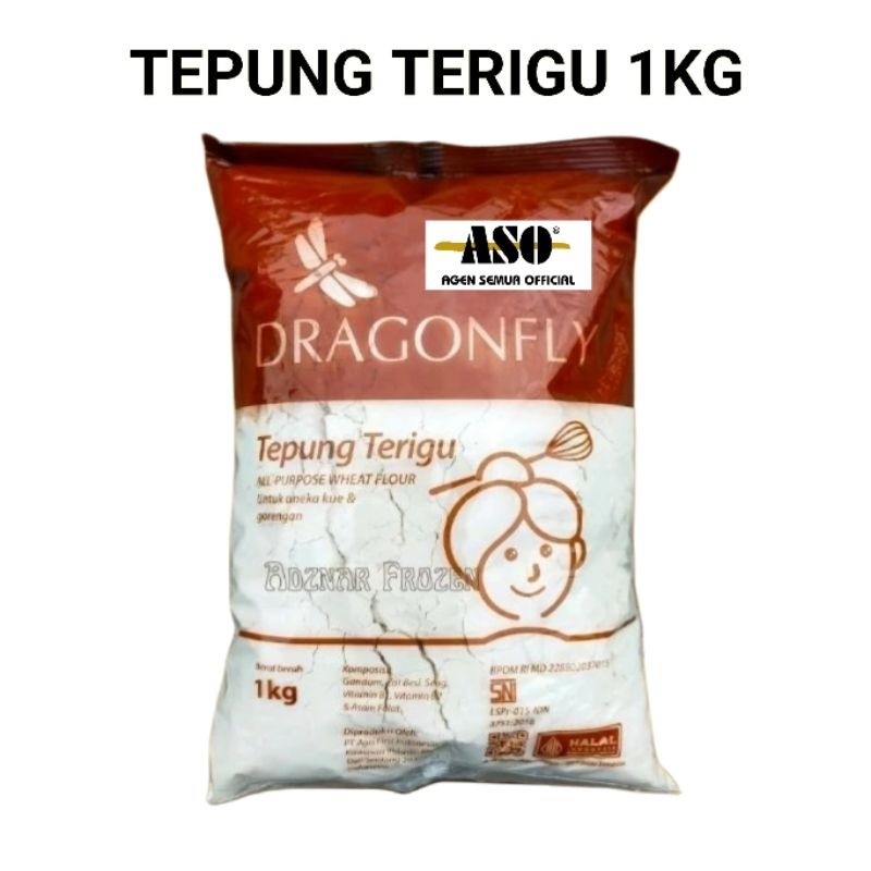 

TEPUNG TERIGU DRAGONFLY 1KG PROMO !!!