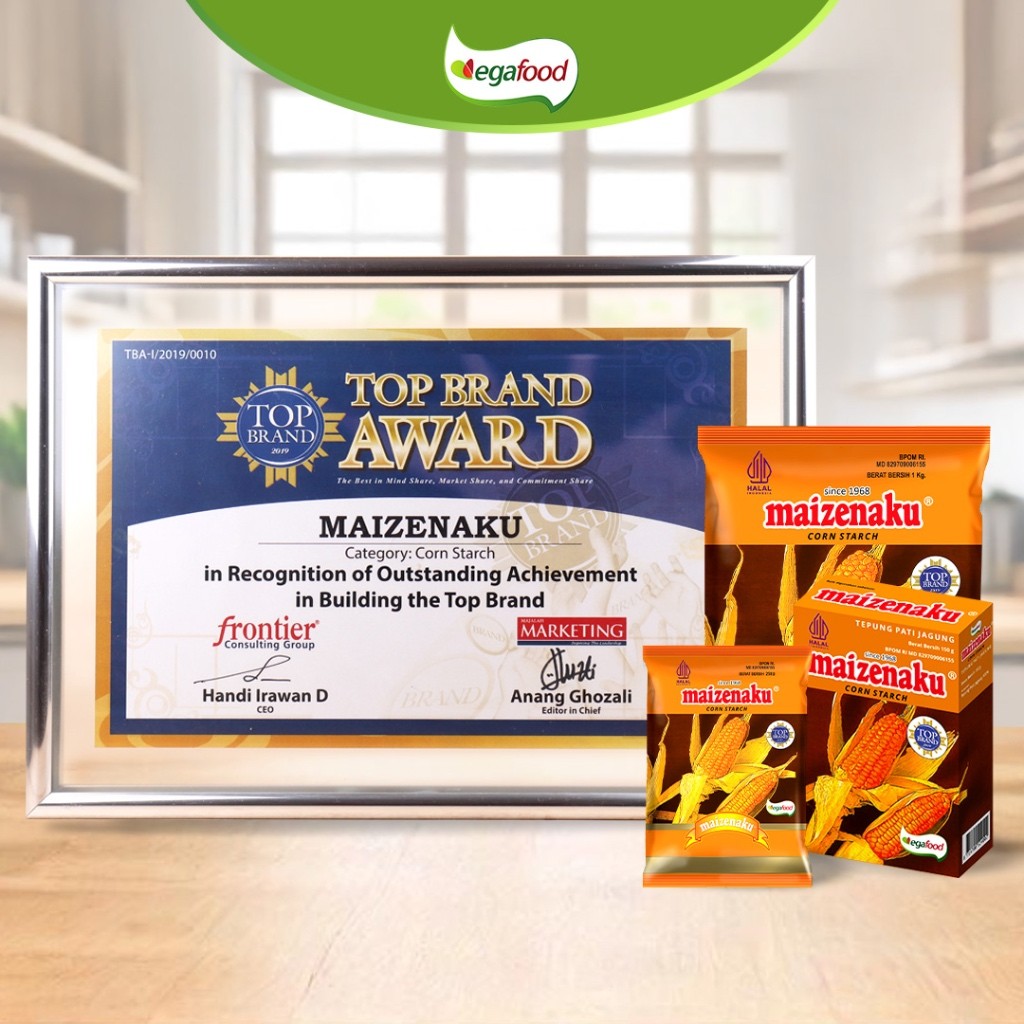 

MAIZENAKU / Tepung Pati Jagung / Tepung Maizena 250 gram x 4 pcs