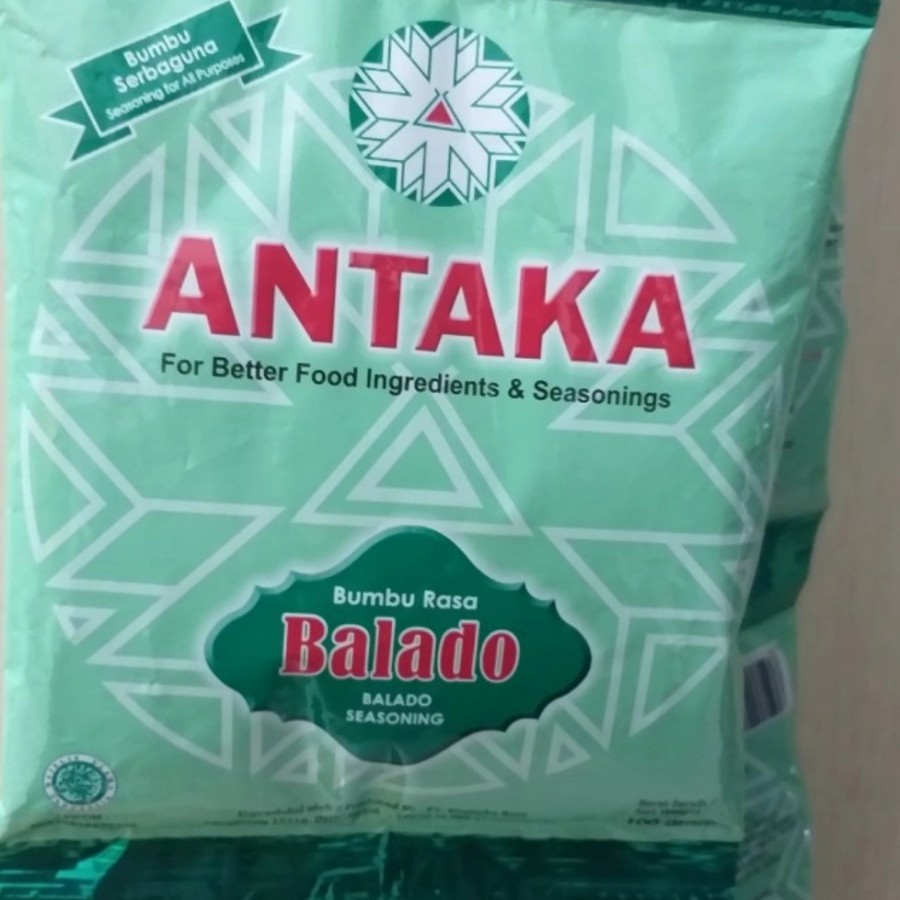 

bumbu tabur antaka rasa balado 1 renceng isi 10 pcs x 100gr gram