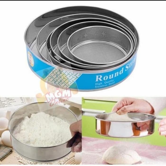 

Ayak Ayakan Tepung Stainless / Saringan Tepung Santan Stainless Terlaris