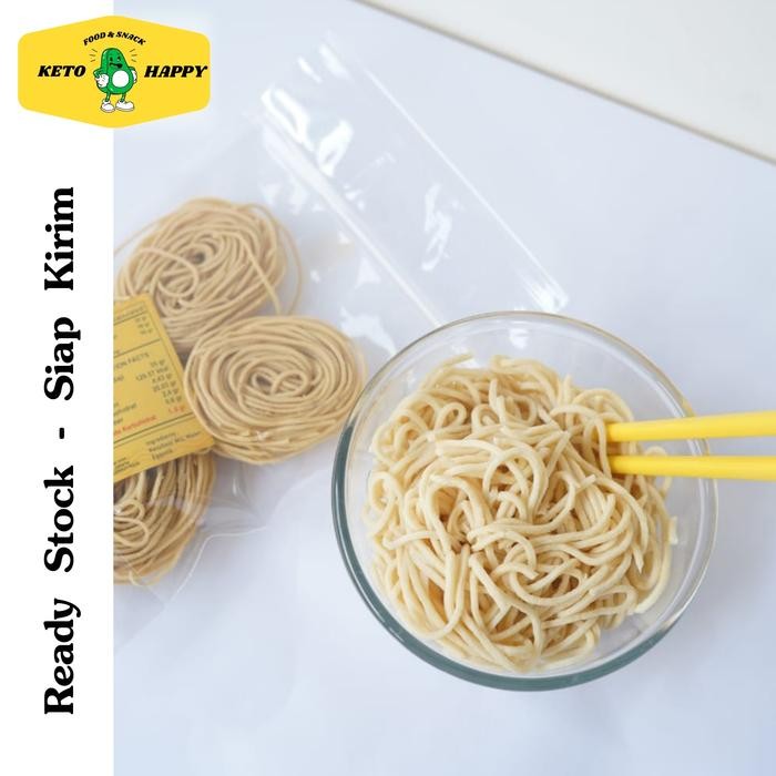 

Mie Keto Original Tanpa Tepung - Rendah Karbohidrat Dan Bebas Gula