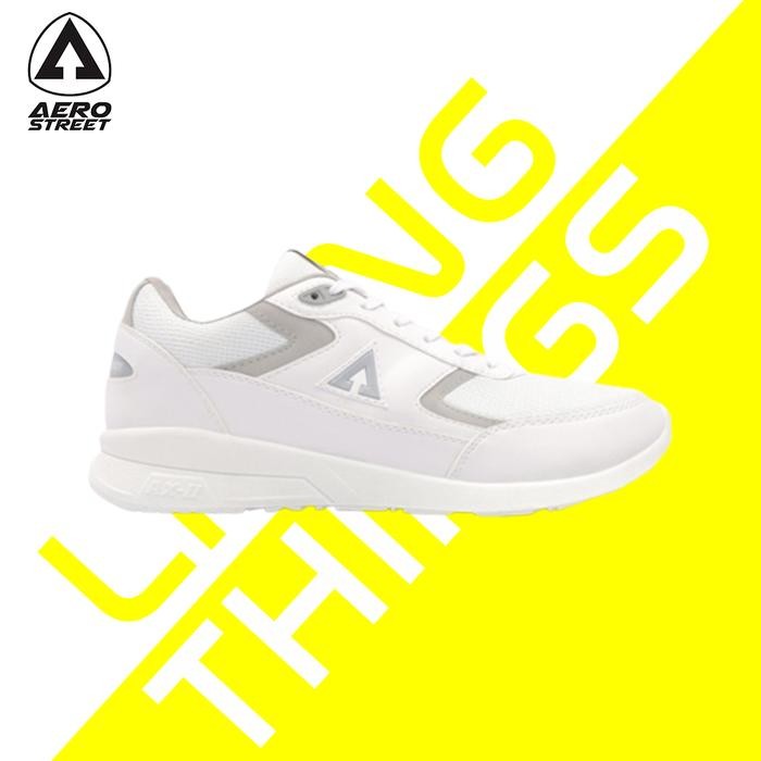 BEST SELLER Aerostreet Osaka Putih - Sepatu Sneakers Pria Wanita Casual Aero