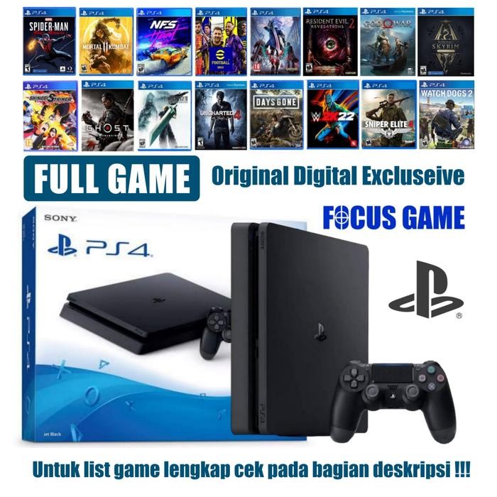 PS4 Slim Original Sony Promo Murah PS 4 500gb 1TB Playstation Game