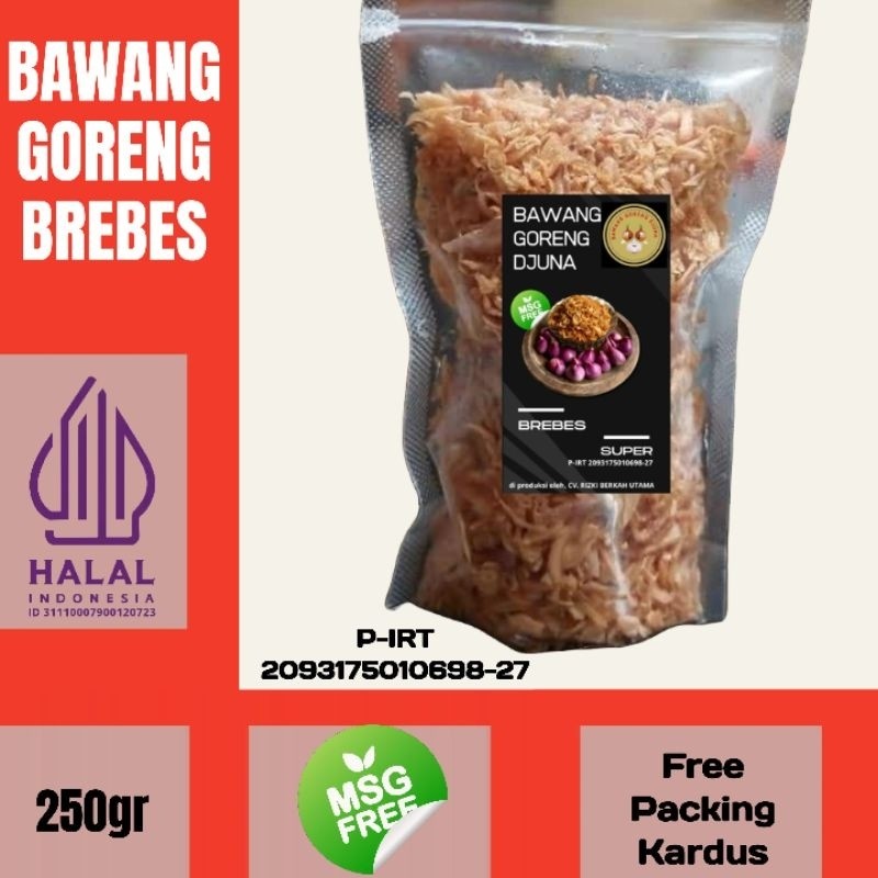 

Bawang Goreng Asli Brebes Super 250gr Bawang Goreng Asli Sumenep Super 250gr