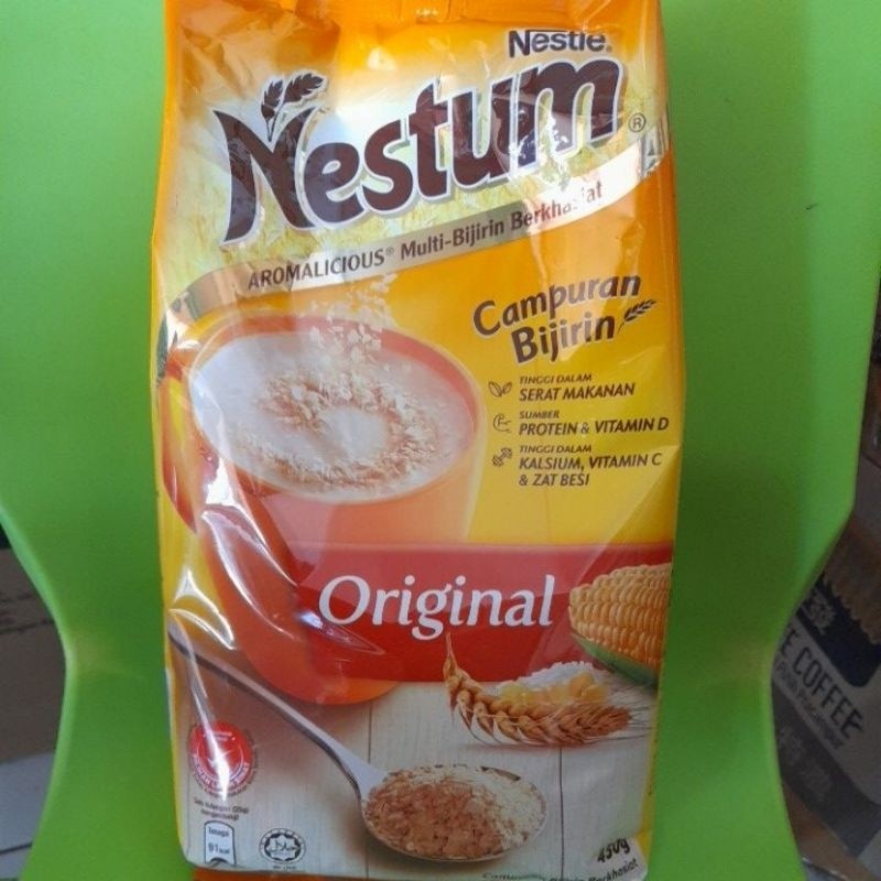 

Nestum sereal original @ 450 gram free 50 gram