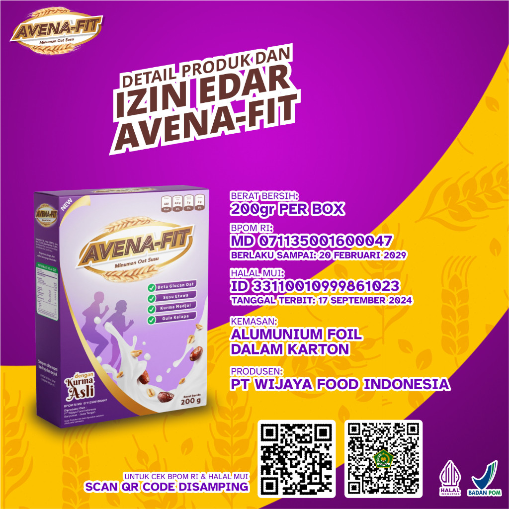 

Avena Fit Atasi masalah Kolestrol Jahat Tanpa Efek Samping
