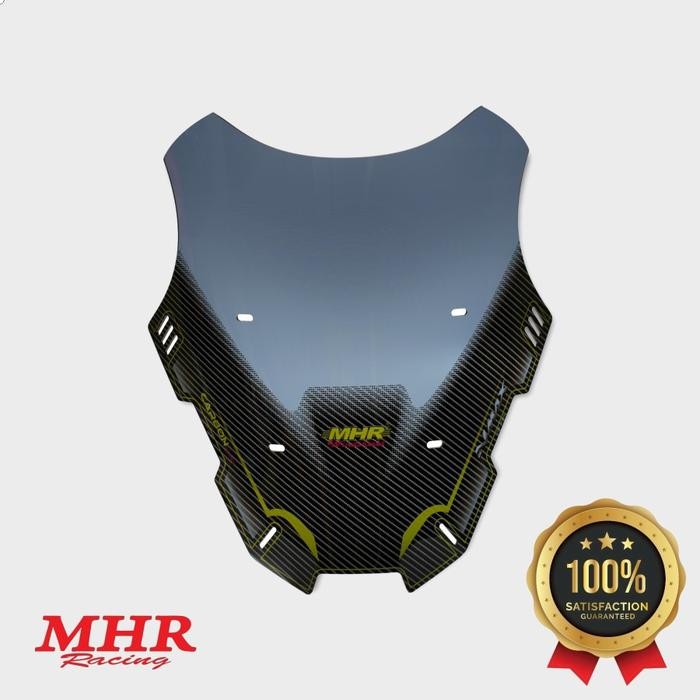 MELAYANI FAKTUR PAJAK Windshield Visor Twotone Motor Yamaha Nmax old 2015-2019 41,5cm Mhr