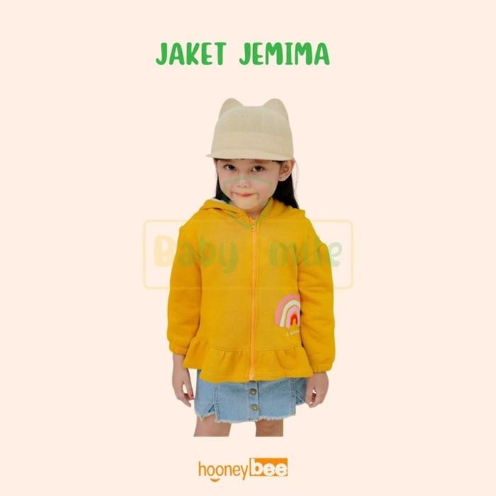 

Terlaris Jacket Anak Cewek Jemima Hooneybee Warna Kunyit Size 1-5 Tahun Perempuan Bayi