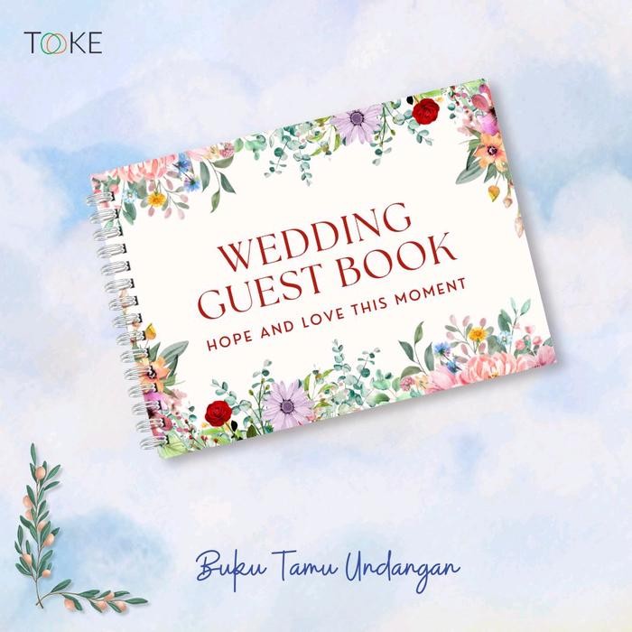 Fresh Finds Buku Tamu Undangan Pernikahan/Buku Tamu Undangan Aesthetic/Buku Undangan Pesta
