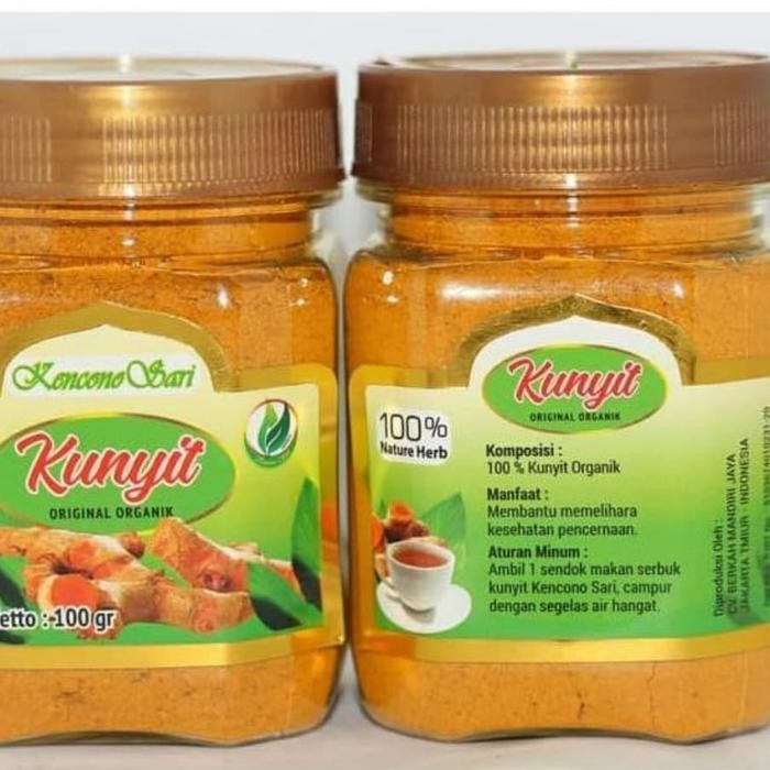 

Terlaris Kunyit Bubuk Kencono Sari