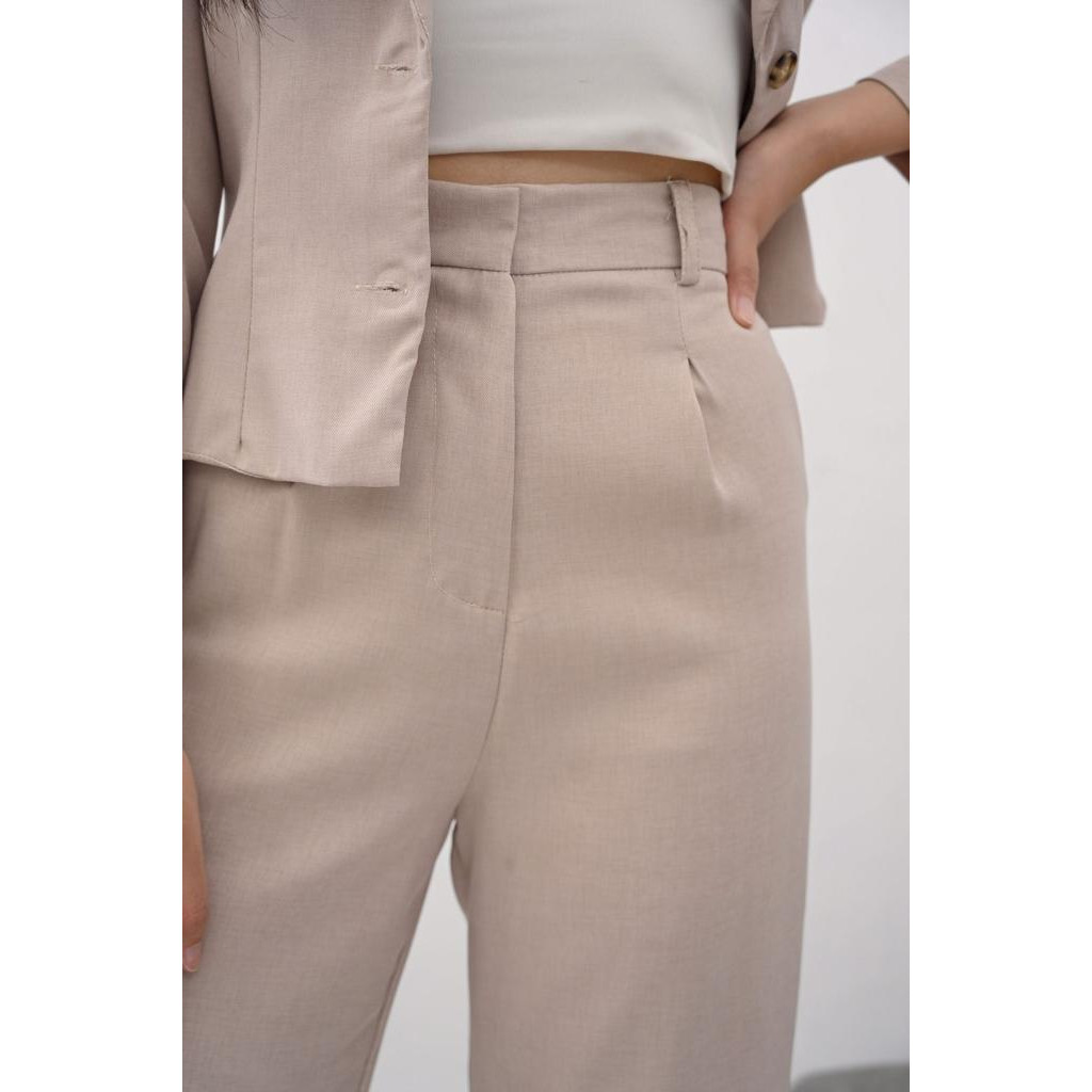 Pola Mewah Velove - Cassie Pants / Celana Panjang Wanita / Celana Kulot / Celana Kantor