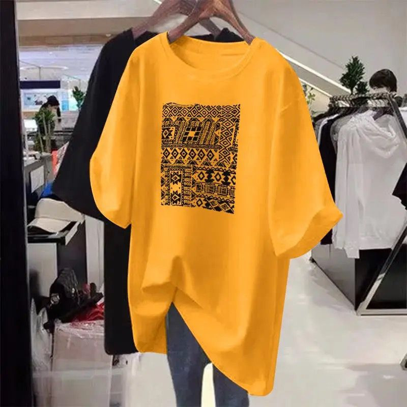 Pola Mewah Kaos Oversize Wanita / Kaos Distro Wanita/ Kaos Streetwear Oversize / Baju Kaos Distro /