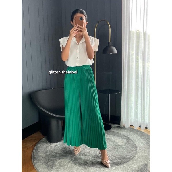 Pola Mewah Kulot Mayung / Kulot Plisket Mayung Panjang / Kulot Plisket Panjang Dewasa / Celana