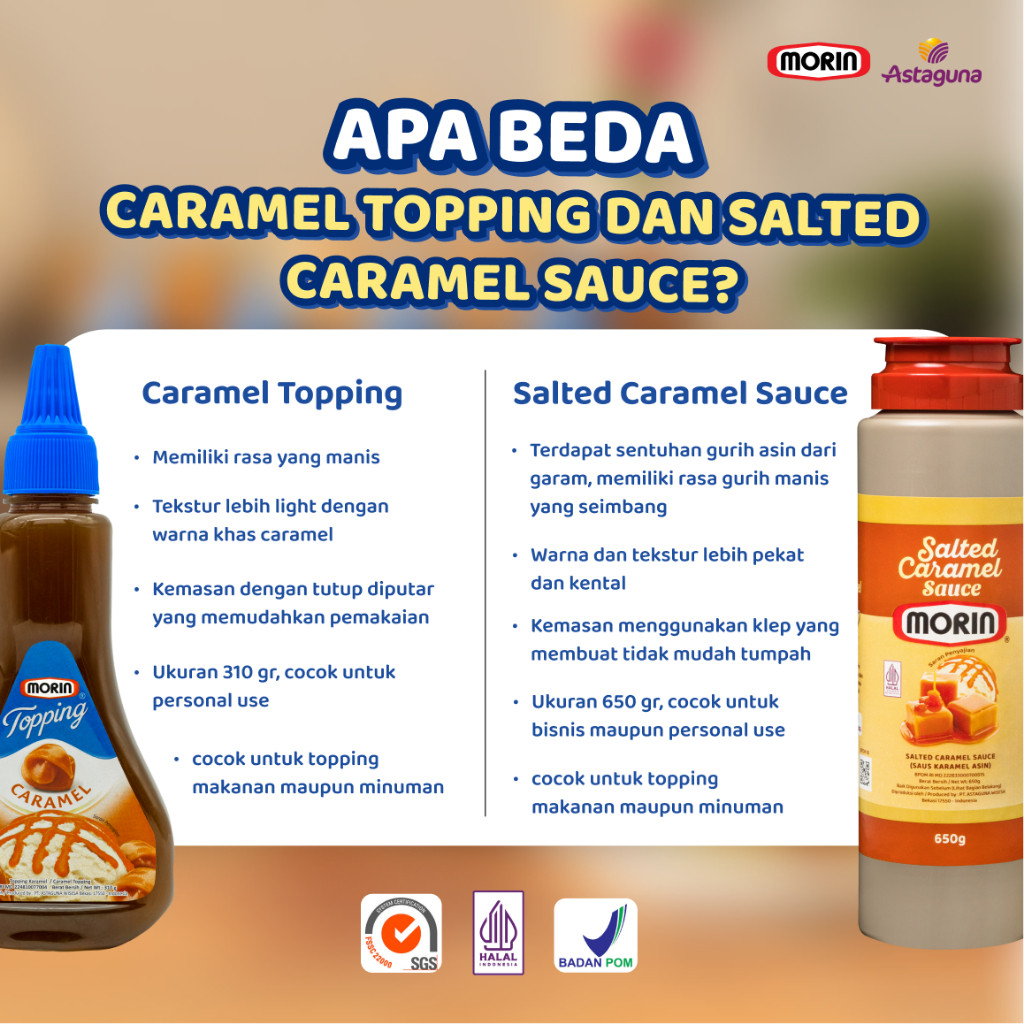 

Morin Topping Caramel 310 Gr