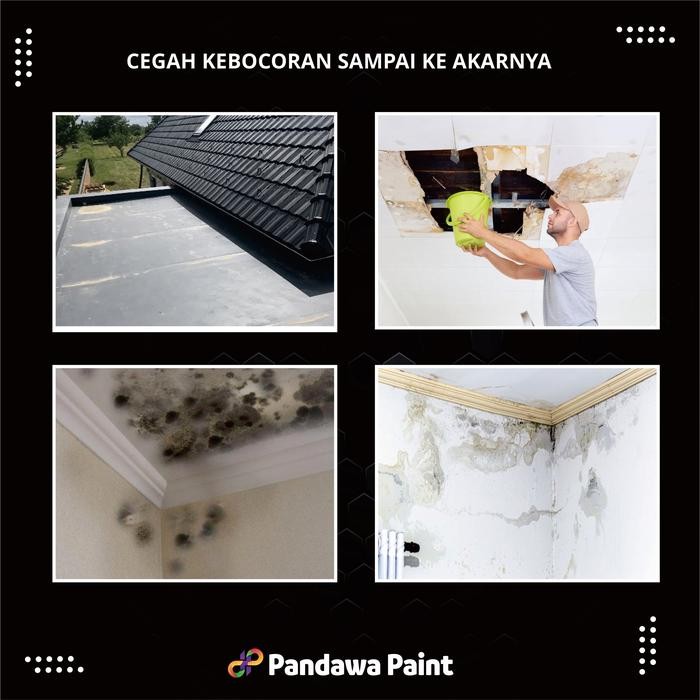 JTTOP" ASPAL CAIR ANTI BOCOR-ASPAL EMULSION 5 KG-CAT PELAPIS ANTI BOCOR