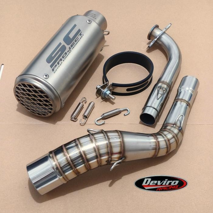 Knalpot SC-Project CR-T SE Full System Nmax Aerox 155