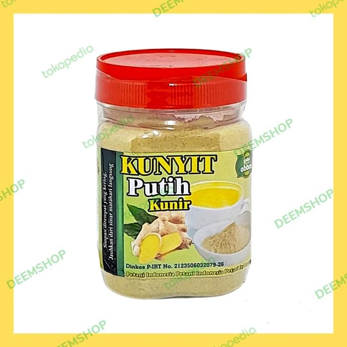 

Terlaris Kunyit Putih Kunir Murni 100Gram Abbas Murni Tanpa Gula Tanpa Pengawet