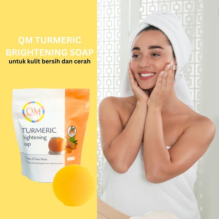 

Terlaris Qm Turmeric Brightening Soap Dengan Ekstrak Kunyit Untuk Mencerahkan Wajah 60Gr Bpom Facial