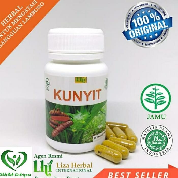 

Terlaris Obat Magh Lambung Kunyit Herbal Isi 30 Kapsul Pereda Asam Lambung Lhi