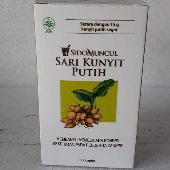

Terlaris Sidomuncul Sari Kunyit Putih Isi 30 Kapsul