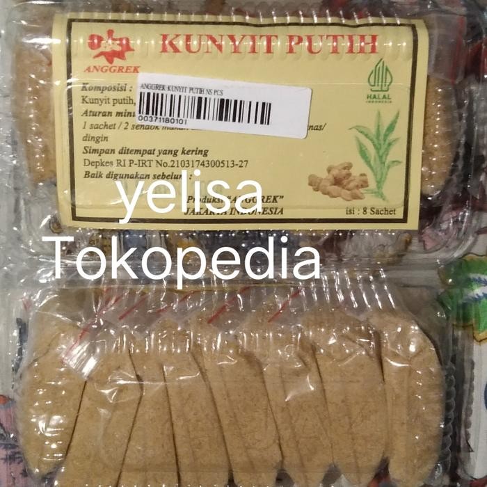 

Terlaris Anggrek Kunyit Putih Minuman Bubuk Isi 8 Bungkus