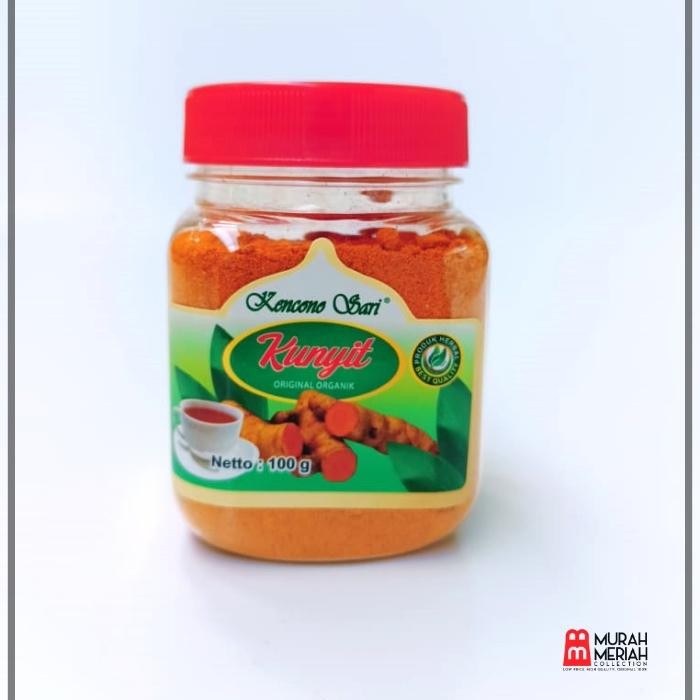 

Terlaris Jamu Serbuk Kunyit Organik 100 Gram Murni Kencono Sari