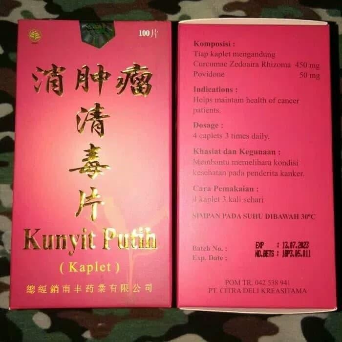 

Terlaris Kunyit Putih Kaplet Original Obat Herbal Penderita Kanker Dan Tumor