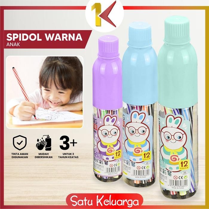 

SK-A63 Spidol Warna Warni Alat Lukis Marker Pen Spidol Warna Alat