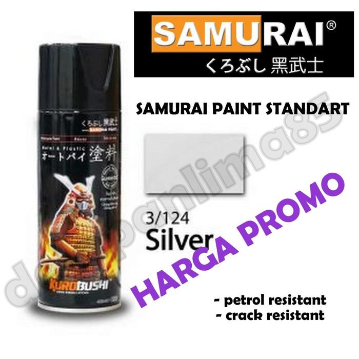 JTTOP" SAMURAI PAINT 124 SILVER CAT SEMPROT/PYLOX/PILOX/PILOK/HELM/MOTOR