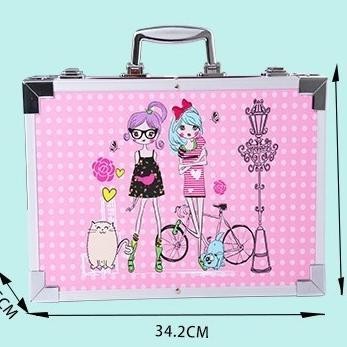 

restock !!! Set Alat Lukis Anak 145pcs Model Koper Jinjing Import Alat Menggambar