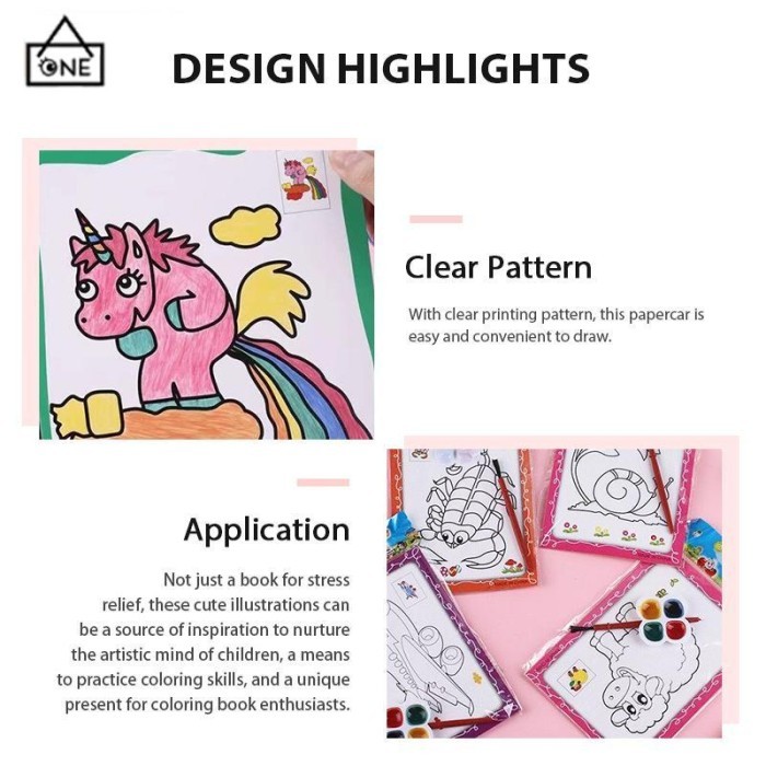 

Produk CODMainan Lukisan Cat Air Set Alat Lukis Mewarnai Gambar