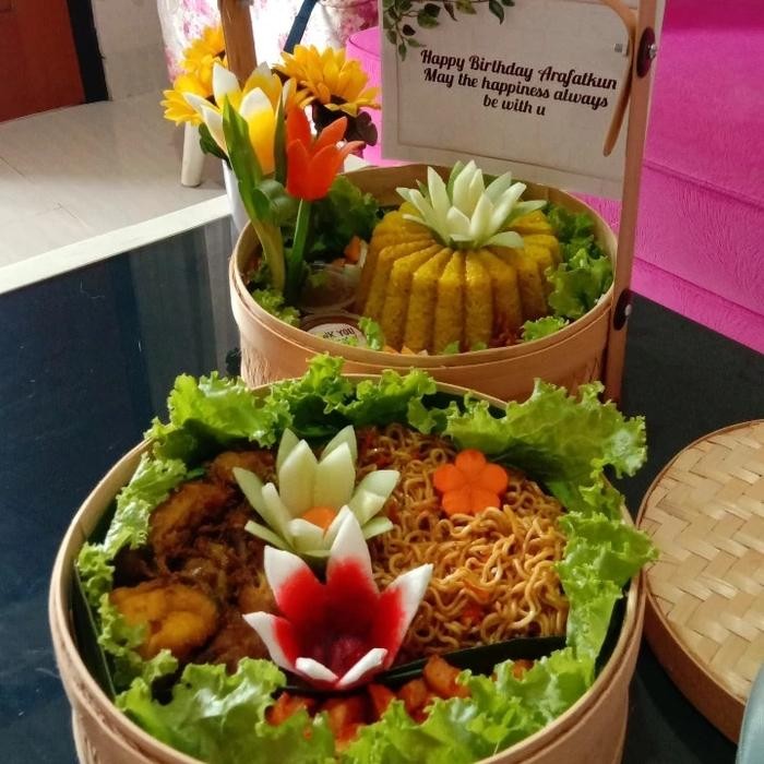 BEST SELLER Tumpeng rantang/tumpeng hampers/nasi kuning rantang