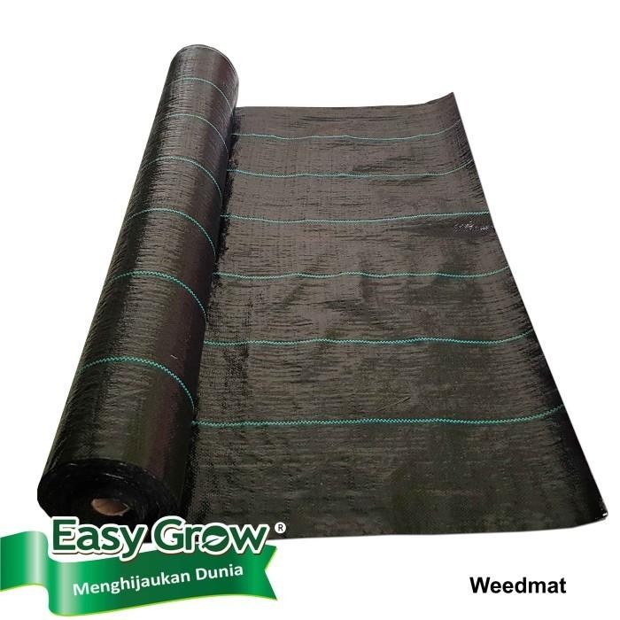 Weedmat ECERAN lebar 2 meter Warna Hijau Easy Grow