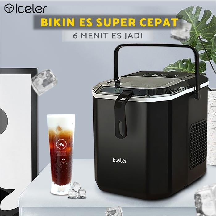 

Terlaris Mesin Es Iceler 6 Menit Keluar Es 12Kg Per Hari Ice Maker