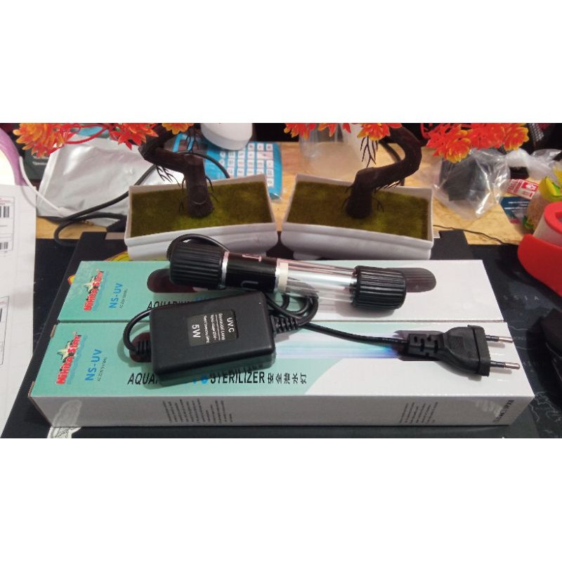 Lampu UV uvc penjernih air rium dan kolam