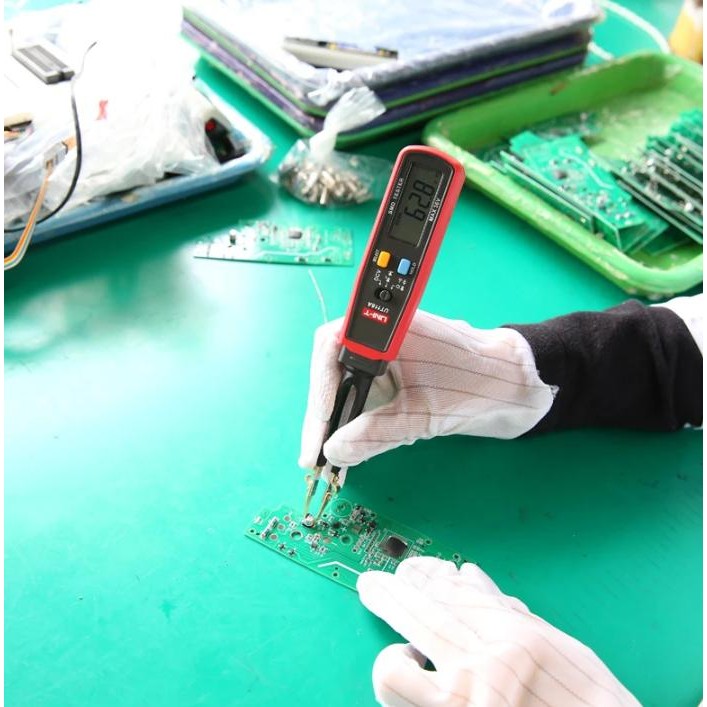 Paling Laris Uni-T Smd Tester Multitester Resistor Capacitance Baterai Ut116A/Ut116C Kelistrikan