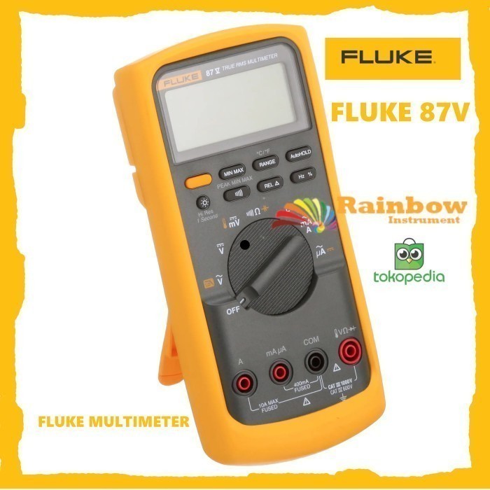 Berkualitas Fluke 87V Digital Multitester Fluke 87 5 Digital Multimeter Original